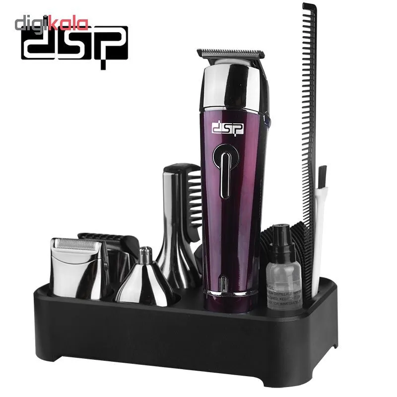 ست ماشین اصلاح موی صورت دی اس پی مدل F-90030 - تصویر 3