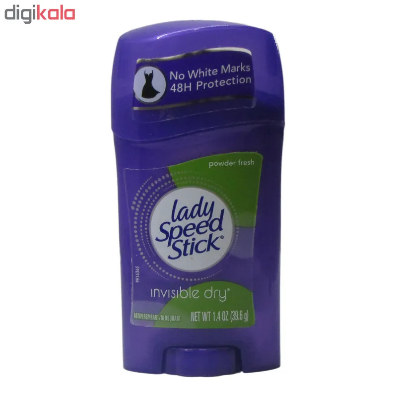 استیک ضد تعریق زنانه لیدی اسپید مدل invisible dry وزن 45 گرم - تصویر 2
