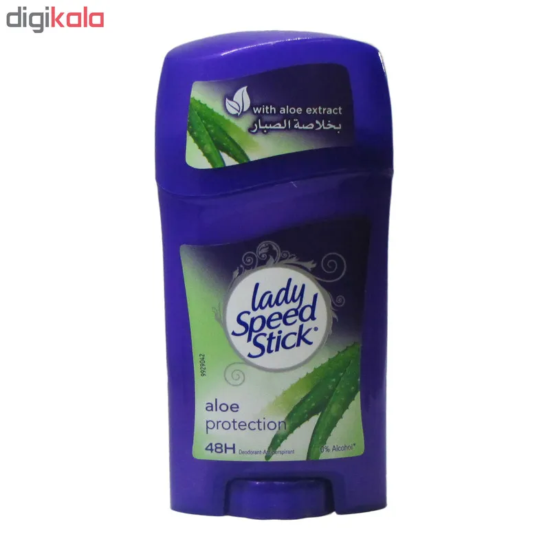 استیک ضد تعریق زنانه لیدی اسپید مدل aloe protection وزن 45 گرم - تصویر 2
