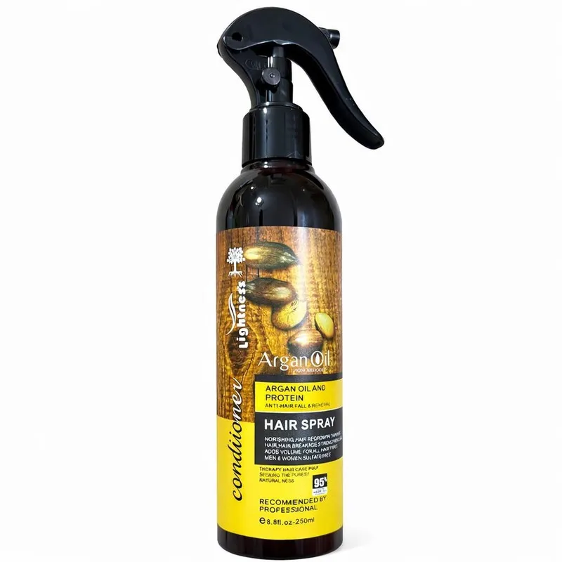 اسپری مو لایتنس مدل Argan مناسب برای انواع مو حجم 250 میلی لیتر - تصویر 2