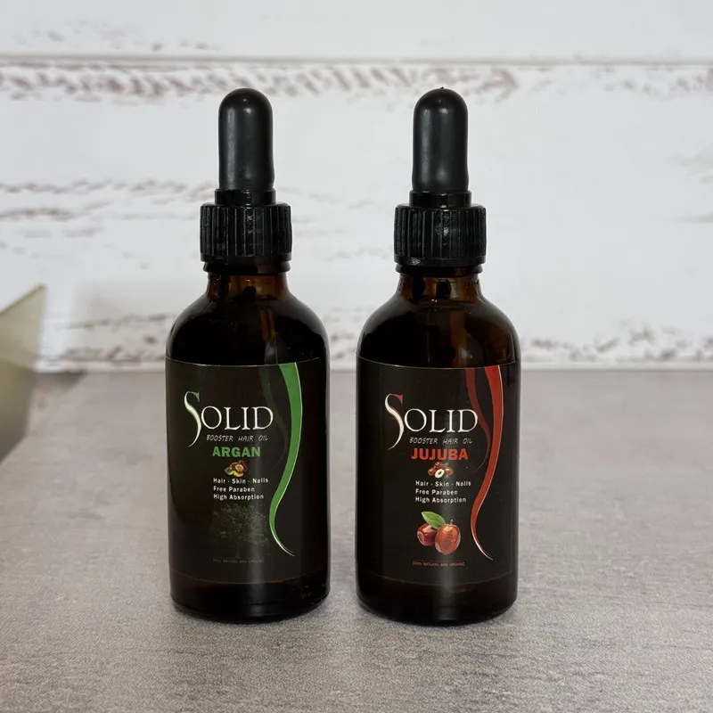 روغن نرمکننده سالید مدل آرگان و جوجوبا مناسب برای انواع مو حجم 100 میلیلیتر مجموعه 2 عددی - تصویر 3