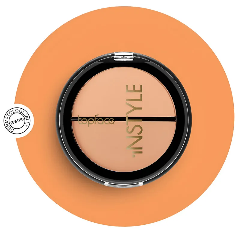 پالت رژگونه تاپ فیس مدل Instyle Twin شماره 001 - تصویر 3