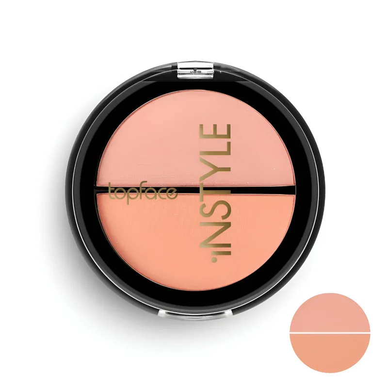 پالت رژگونه تاپ فیس مدل Instyle Twin شماره 002