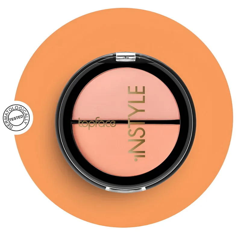 پالت رژگونه تاپ فیس مدل Instyle Twin شماره 002 - تصویر 3