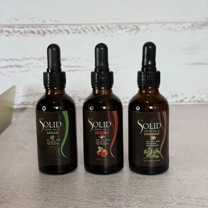 روغن نرمکننده سالید مدل آرگان, جوجوبا و نارگیل مناسب برای انواع مو حجم 150 میلیلیتر مجموعه 3 عددی - تصویر 3