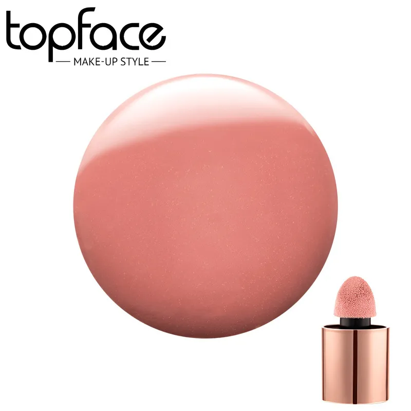 رژگونه مایع تاپ فیس مدل CHERIE LIQUID BLUSH شماره 001 - تصویر 3