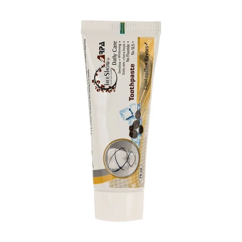 خمیر دندان ضد حساسیت هیشو آرپا مدل cool coffee وزن 75 گرم بسته 2 عددی - تصویر 2