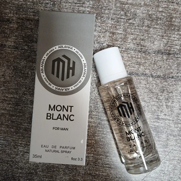 عطر جیبی مردانه آبلانکا مدل مونت بلانک با رایحه خنک حجم 35 میلیلیتر - تصویر 2