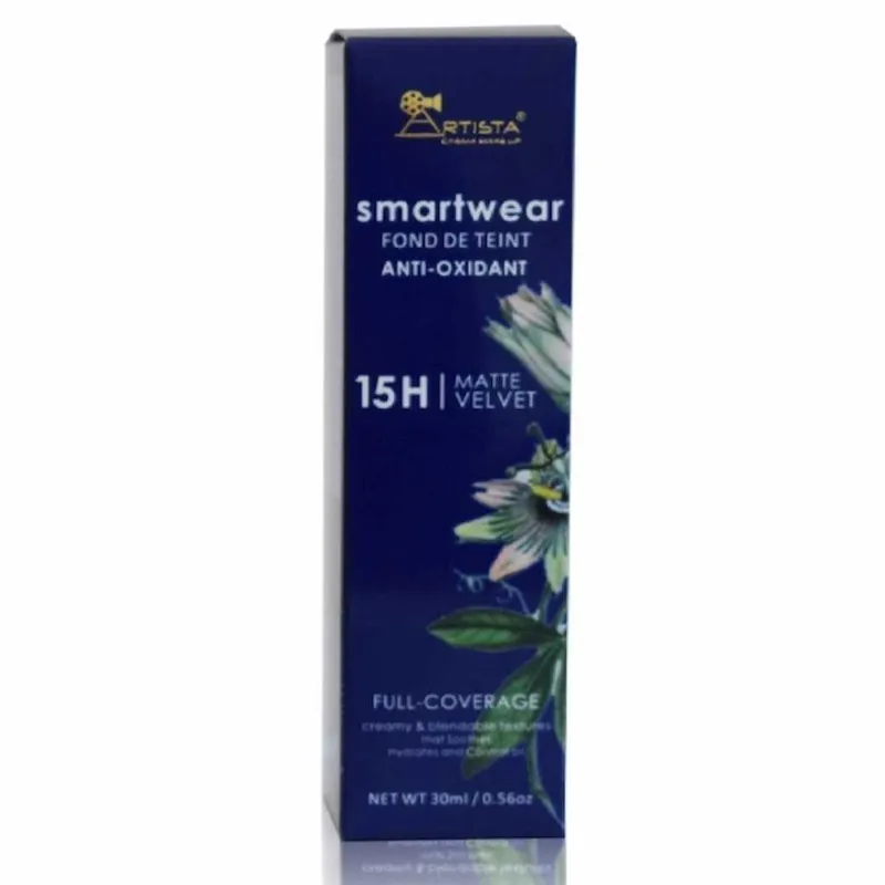 کرم پودر مایع 15 ساعته آرتیستا مدل اسمارت ویر شماره 01 Light  مناسب برای انواع پوست حجم 30 میلی‌لیتر - تصویر 2