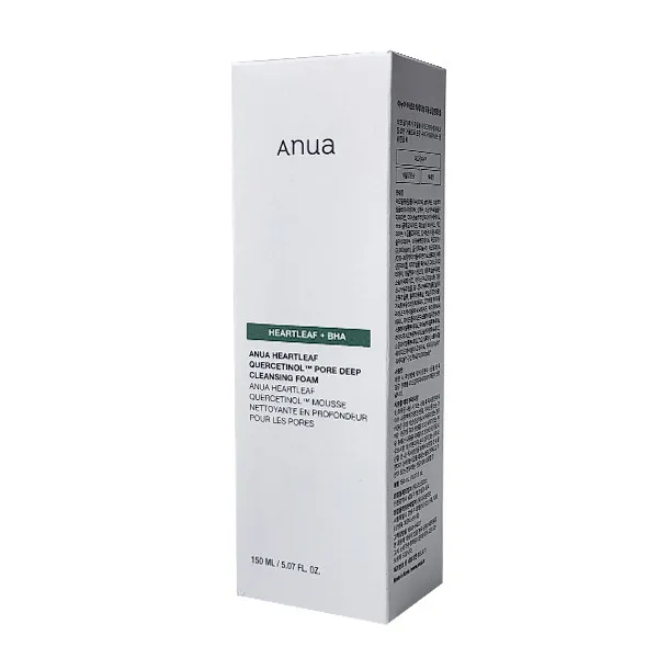 فوم شست‌وشوی صورت آنوا مدل HEARTLEAF + BHA مناسب برای انواع پوست حجم 150 میلی‌لیتر - تصویر 2