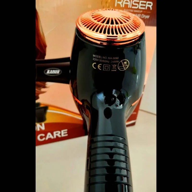 سشوار حرفه ای 2400 وات کایسر مدل Salon Perefesinal - تصویر 6