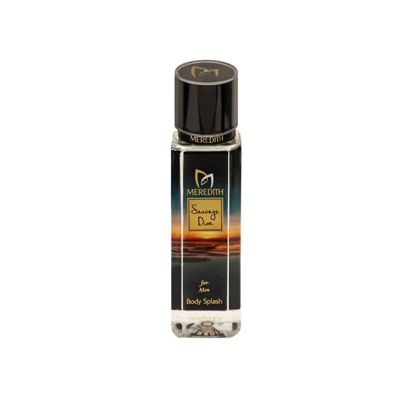 بادی اسپلش مردانه مردیت مدل sauvage dior حجم 250 میلیلیتر