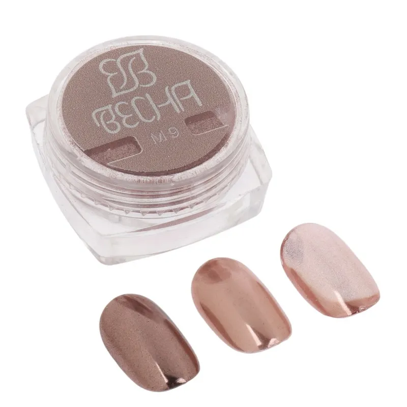 پودر کروم ناخن وسنا مدل Metallic Mirror کد M9