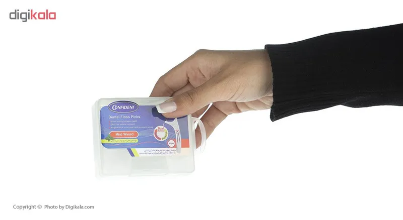 خلال دندان کانفیدنت مدل Mint بسته 30 عددی - تصویر 6