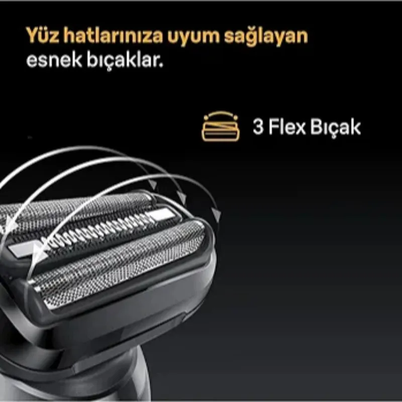 ماشین اصلاح موی صورت شارژی براون مدل Series 5 52-N1200s - تصویر 4