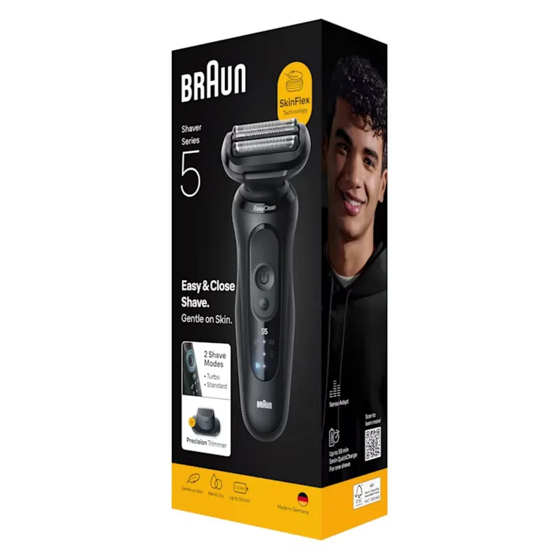 ماشین اصلاح موی صورت شارژی براون مدل Series 5 52-N1200s - تصویر 6