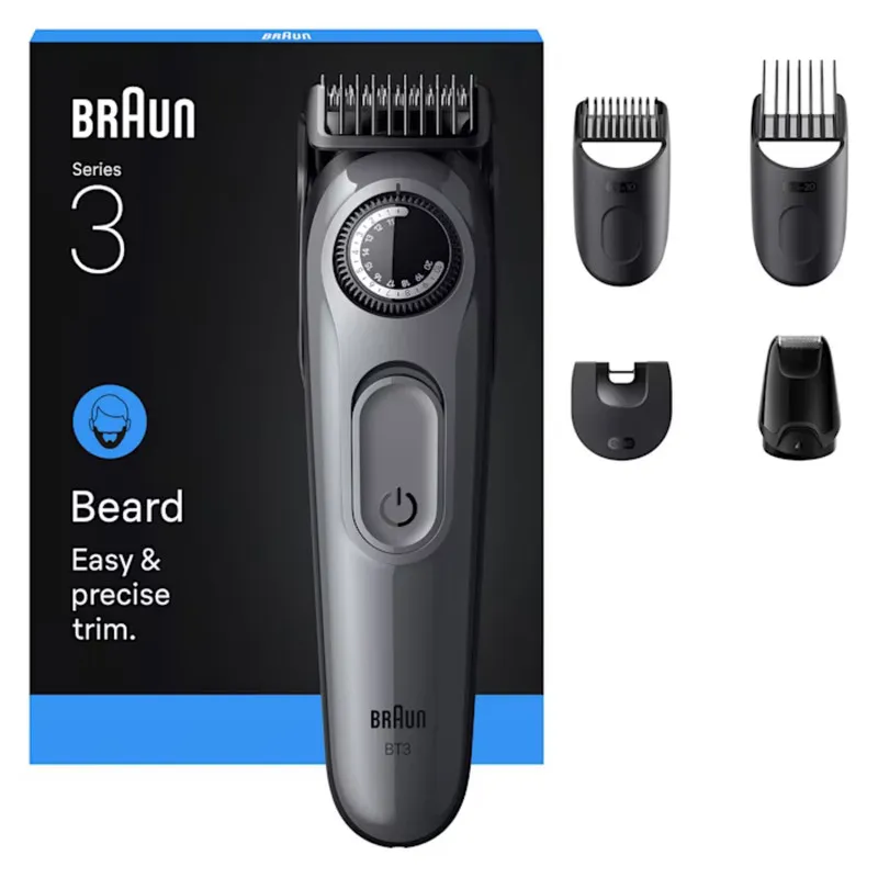 ماشین اصلاح موی سر و صورت شارژی براون مدل series 3 bt3560 - تصویر 3