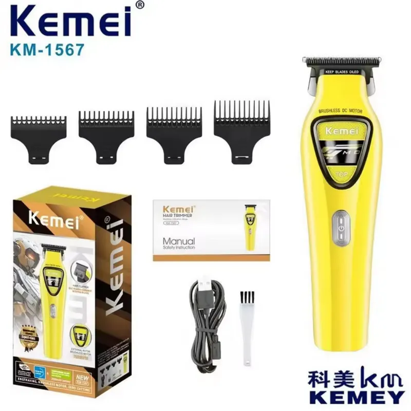 ماشین اصلاح موی سر و صورت شارژی کیمی مدل KM-1567 - تصویر 3