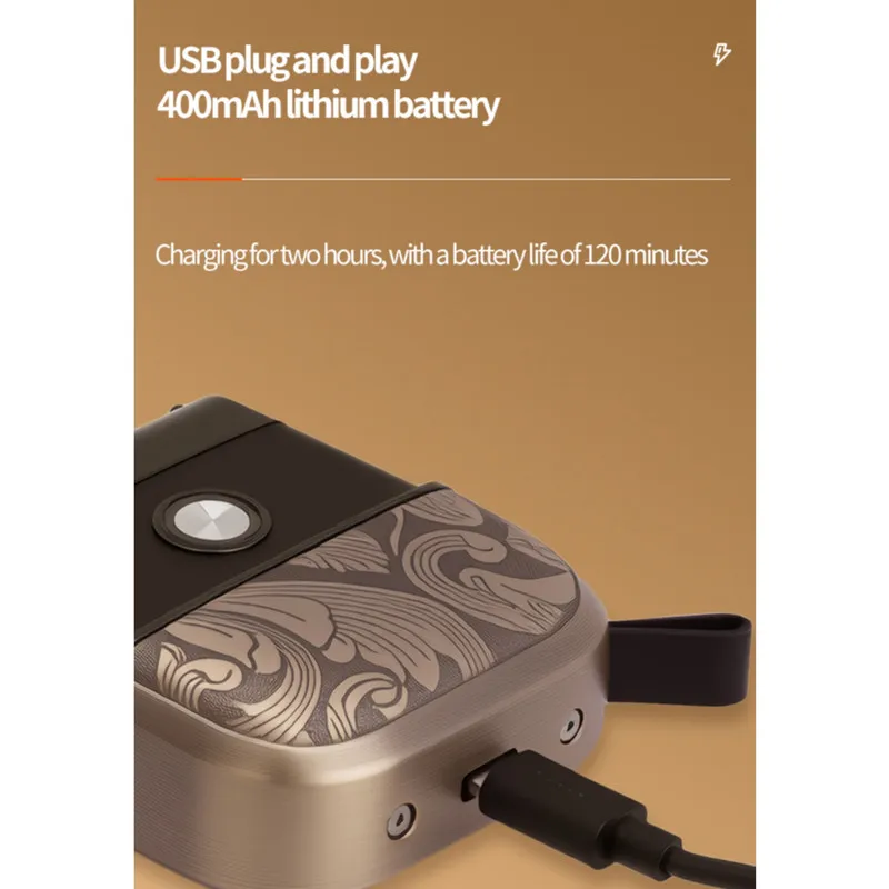 ماشین اصلاح موی صورت شارژی کیمی مدل KM-T387 - تصویر 5