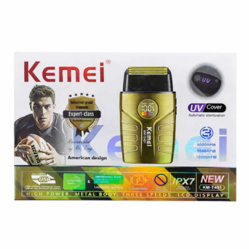 ماشین اصلاح موی صورت شارژی کیمی مدل KM-T401 - تصویر 2
