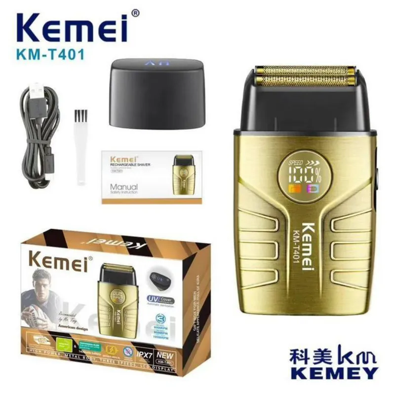 ماشین اصلاح موی صورت شارژی کیمی مدل KM-T401 - تصویر 3