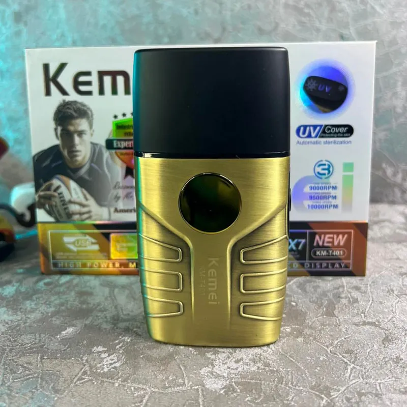 ماشین اصلاح موی صورت شارژی کیمی مدل KM-T401 - تصویر 4