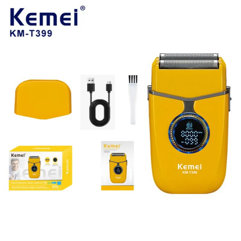 ماشین اصلاح موی صورت شارژی کیمی مدل KM-T399 - تصویر 3