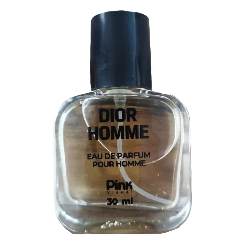 عطر جیبی پینک ویژوآل مدل dior homme با رایحه گرم حجم 30 میلیلیتر