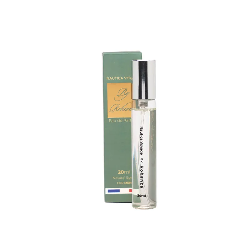 عطر جیبی مردانه روهانزا  مدل Nautica Voyage با رایحه خنک حجم ۲۰ میلی‌لیتر