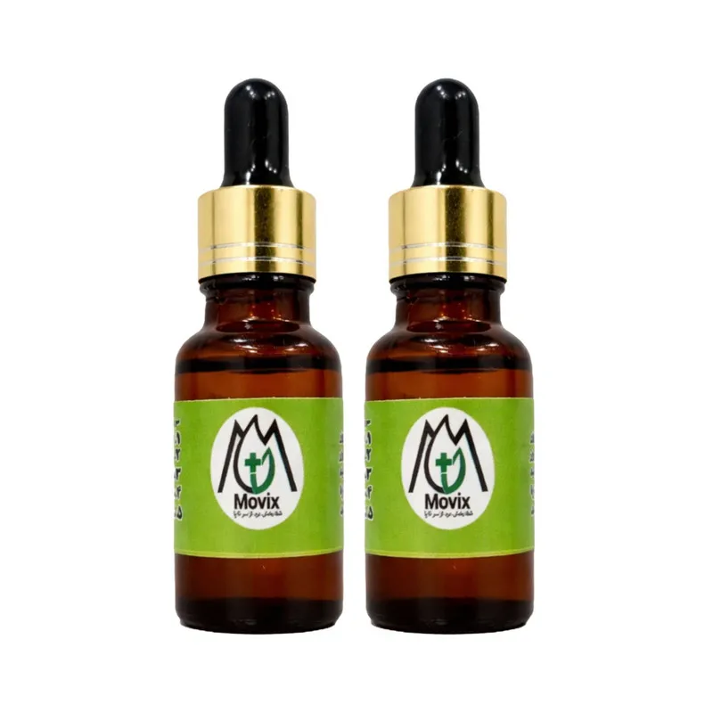 روغن هلکسیر گیاهی مدل 01 حجم ۳۰ میلی لیتر مجموعه دوعددی