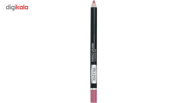 مداد لب ایزادورا سری Perfect مدل 34 Vintage Pink - تصویر 2