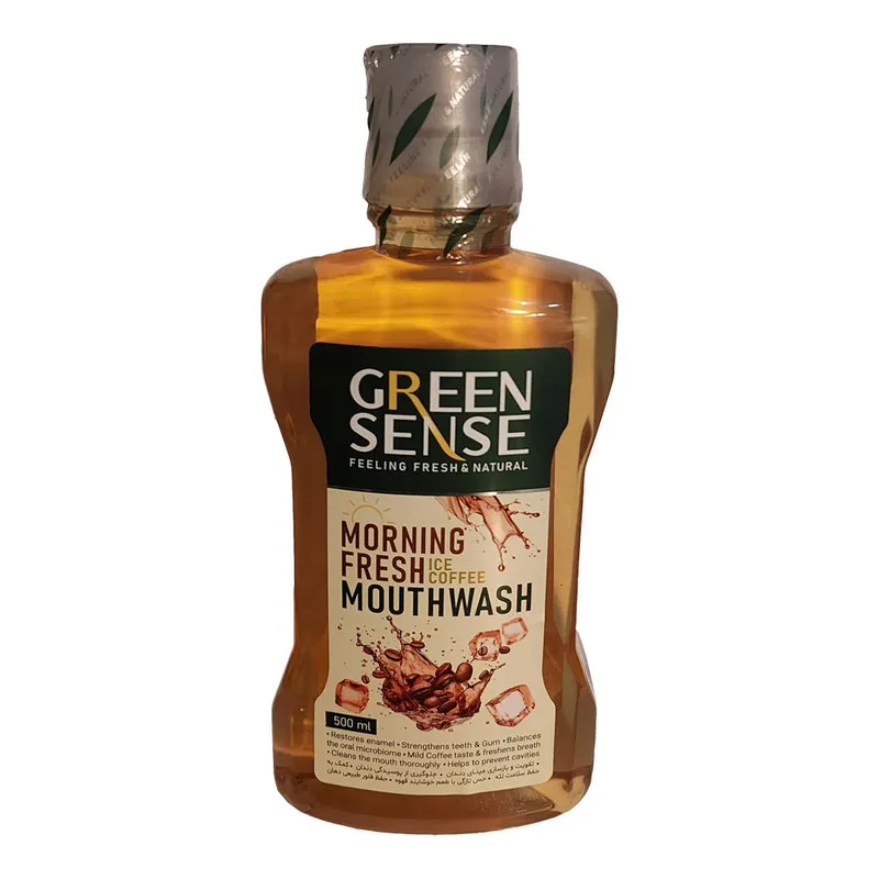 دهان شویه گرین سنس مدل Morning Fresh حجم 500 میلی لیتر