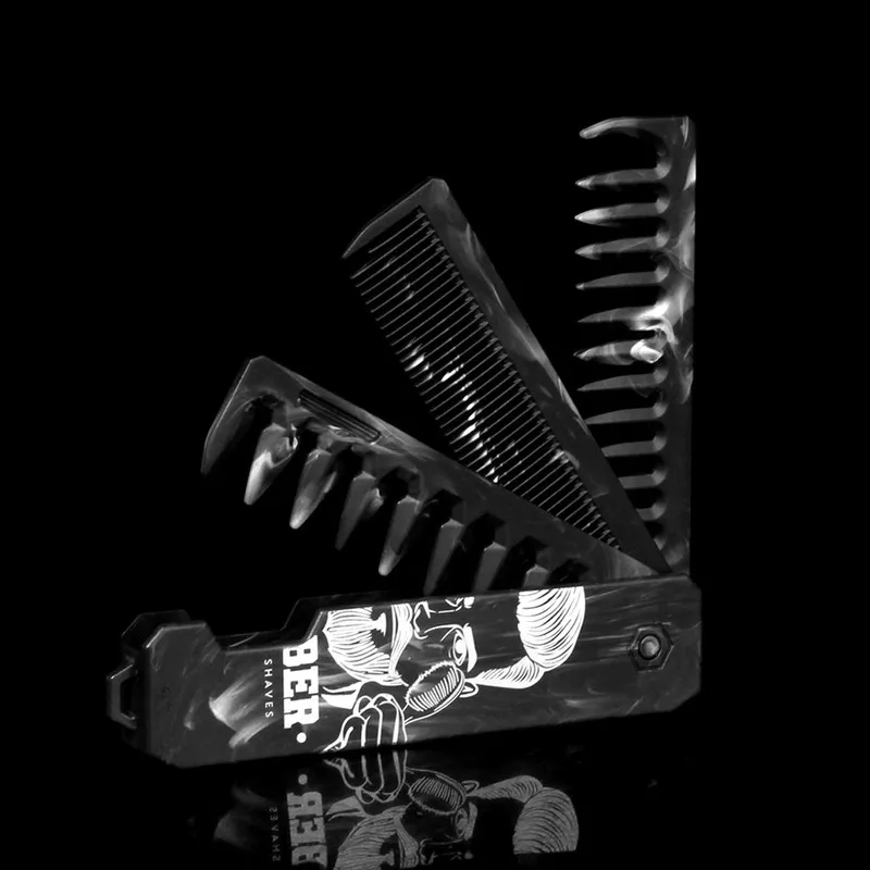 شانه مو تاشو مدل Barber - تصویر 5