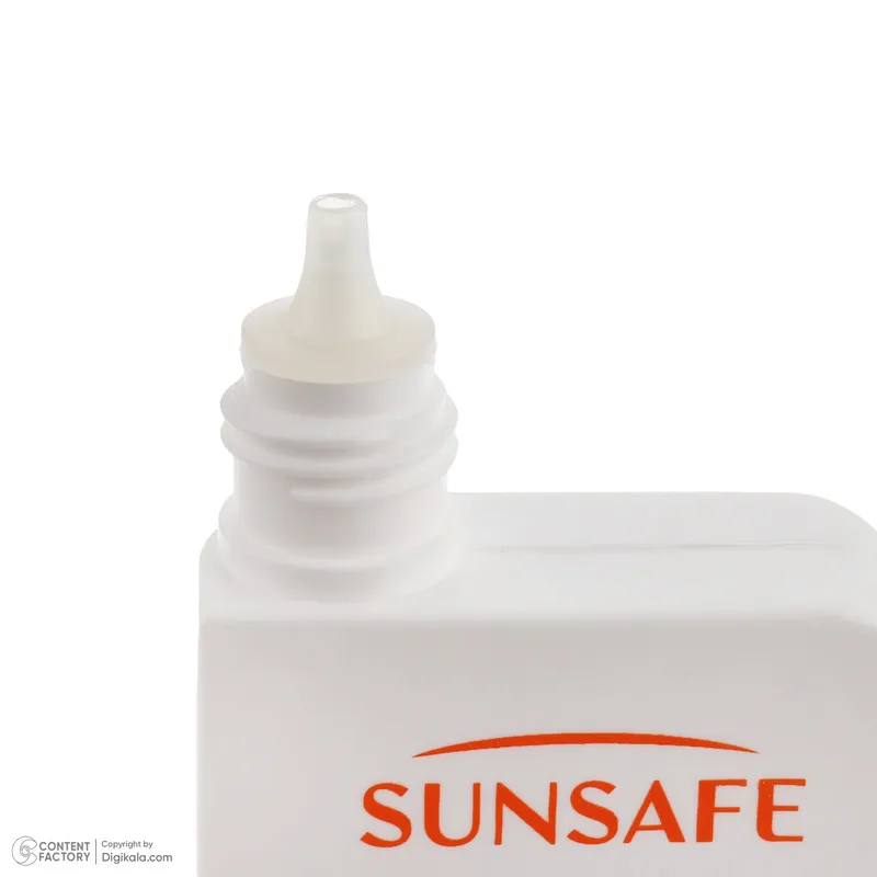 فلوئید ضد آفتاب بیرنگ صورت و بدن سان سیف SPF 50 مدل Solar محافظ در برابر اشعه UVA و UVB مناسب برای پوست حساس و چرب حجم 50 میلیلیتر - تصویر 2