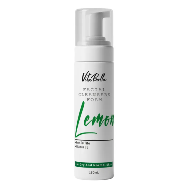 فوم شستوشوی صورت ویتابلا مدل Lemon مناسب برای پوست خشک حجم ۱۷۰ میلیلیتر - تصویر 2