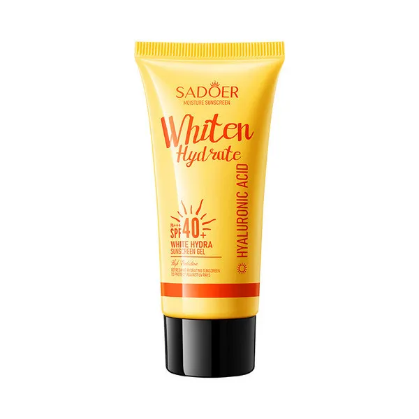 کرم ضدآفتاب بی رنگ دست و صورت سادور SPF 40 مدل هیالورونیک اسید محافظ UVA، UVB، +++P مناسب برای انواع پوست حجم ۵۰ میلی لیتر - تصویر 2