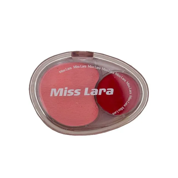 پالت رژ گونه مات میس لارا مدل Clara شماره 123 - تصویر 2