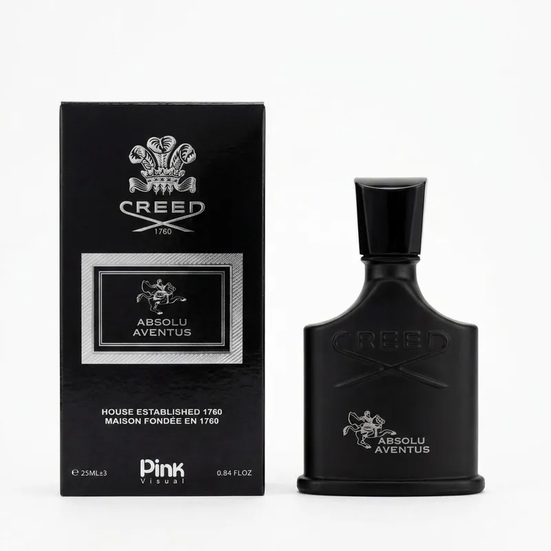 عطر جیبی مردانه پینک ویژوآل مدل کرید اونتوس ابسولو با رایحه معتدل و تلخ حجم ۲۵ میلی لیتر - تصویر 2