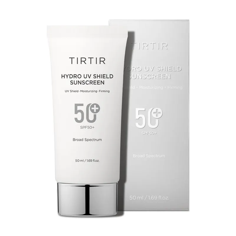 کرم ضدآفتاب بی‌رنگ صورت تیرتیر SPF50 مدل shield ‌محافظت در برابر اشعه UVA و UVB مناسب برای پوست های مختلط حجم 50 میلی‌لیتر