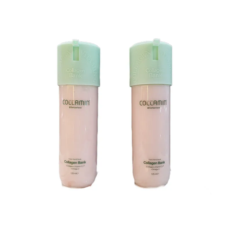 کرم مرطوبکننده گردن، صورت کلامین مدل Collagen bank مناسب برای انواع پوست حجم ۱۲۵ میلیلیتر مجموعه 2 عددی - تصویر 2