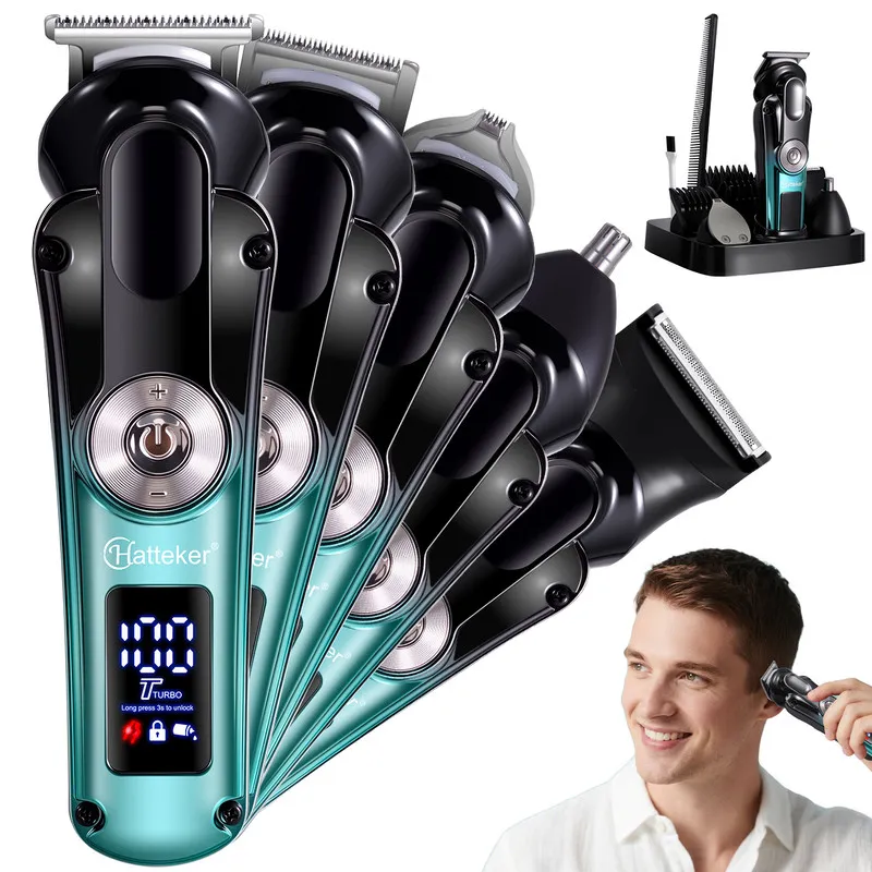 ماشین اصلاح موی سر و صورت شارژی هاتکر مدل HT-6150 - تصویر 4