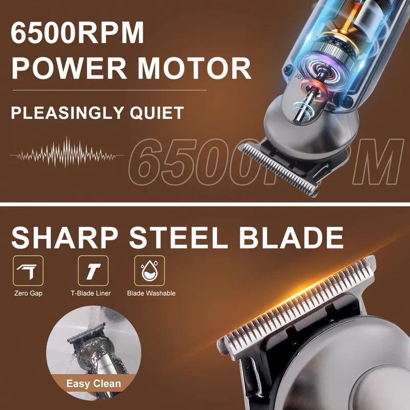 ماشین اصلاح موی سر و صورت برقی هاتکر مدل HT-6178 - تصویر 6