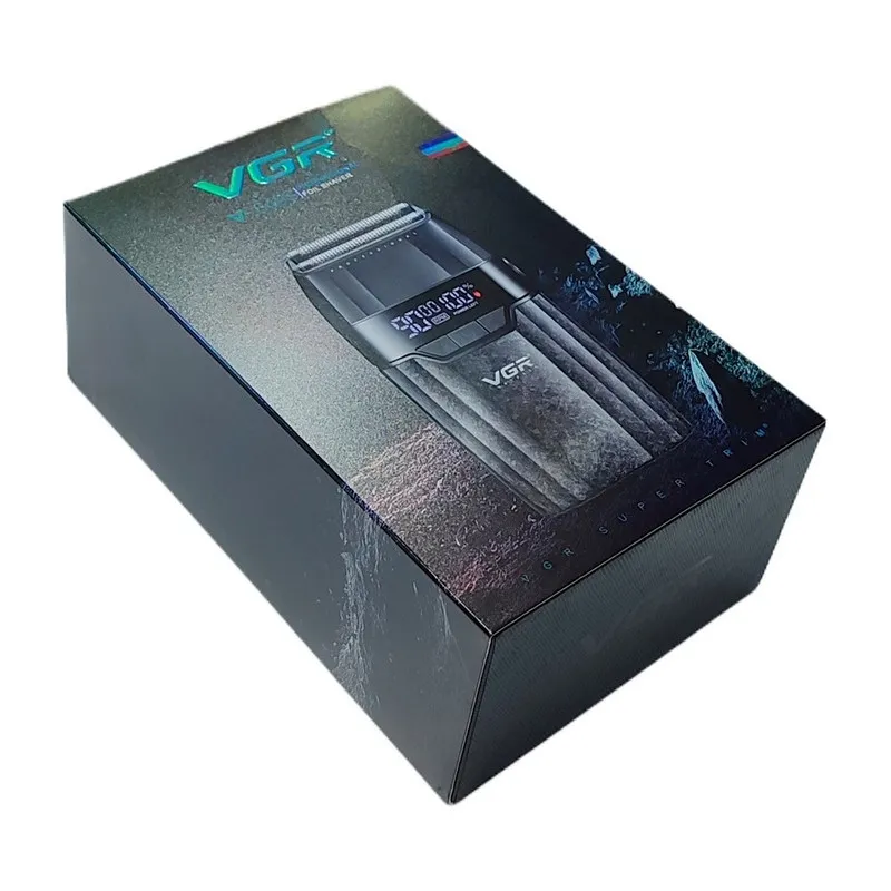 ماشین اصلاح موی صورت شارژی وی جی ار مدل V640s - تصویر 2