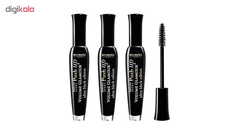 ریمل حجم دهنده بورژوآ مدل Push Up Ultra Black مجموعه 3 عددی - تصویر 2