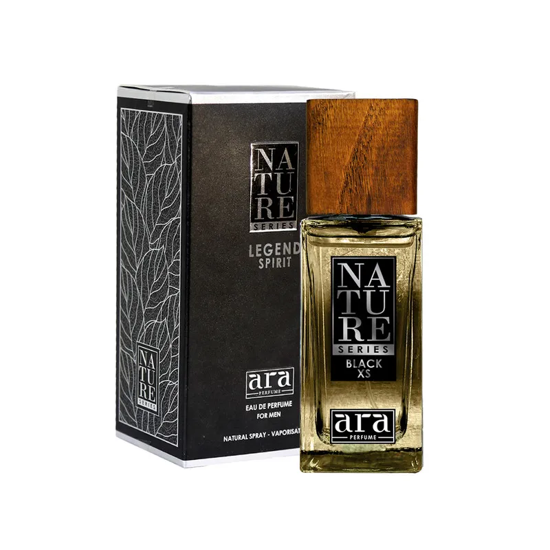 ادو پرفیوم مردانه پرفیوم آرا مدل NATURE BLACK XS با رایحه گرم حجم 100 میلی لیتر