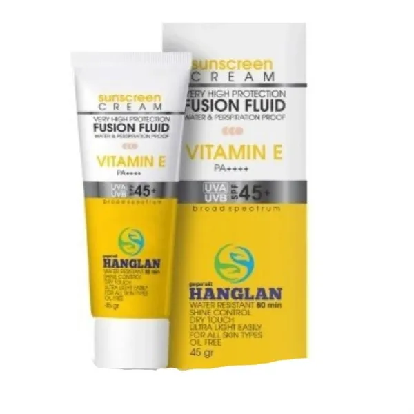 کرم ضدافتاب رنگی صورت جي پو اويل هانگلن SPF 45 مدل Broad spectrum محافظ PA++++,UVA/UVB مناسب برای انواع پوست حجم 45 میلیلیتر - تصویر 2
