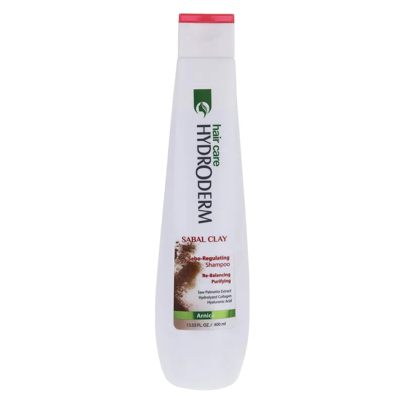شامپو کنترل کننده چربی مو و پوست سر هیدرودرم مدل Sabal Clay مناسب موهای چرب حجم 400 میلی لیتر - تصویر 2