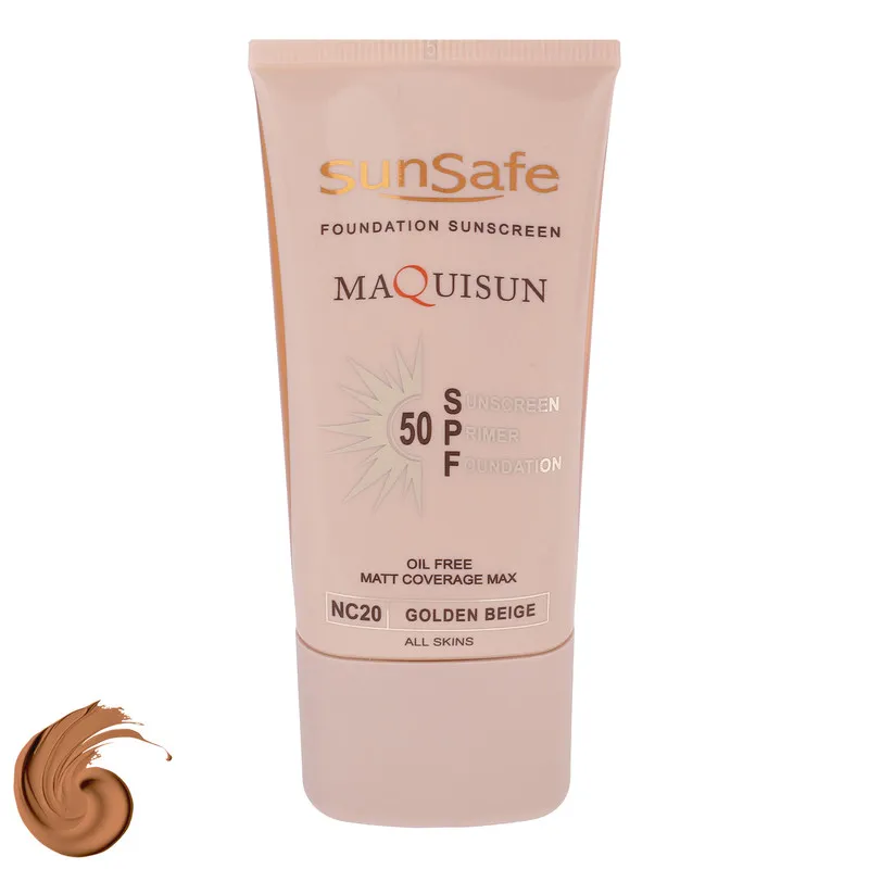کرم ضدآفتاب رنگی سانسیف SPF50 مدل NC20 مناسب انواع پوست، حجم 40 میلیلیتر - تصویر 2