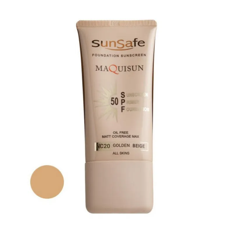 کرم ضدآفتاب رنگی سانسیف SPF50 مدل NC20 مناسب انواع پوست، حجم 40 میلیلیتر - تصویر 4