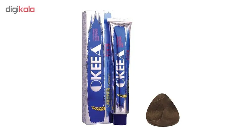 رنگ مو اکیا سری Copper شماره 6.7 حجم 100 میلی لیتر رنگ بلوند مسی تیره - تصویر 2